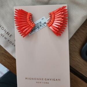 Madeleine Mini in Neon Orange Pop